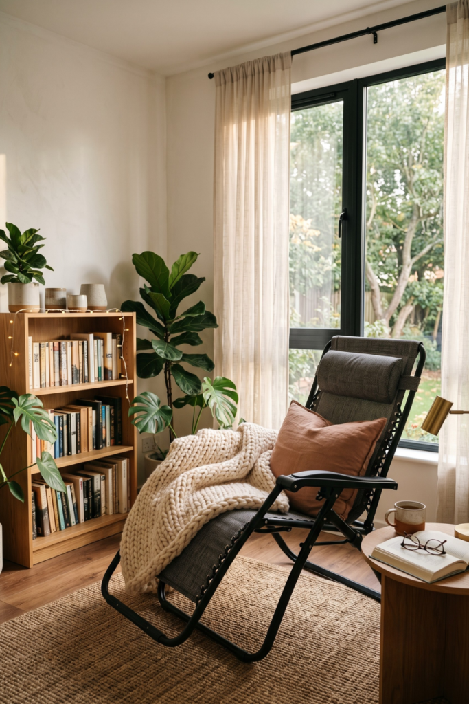 zero gravity recliner chair with cushion