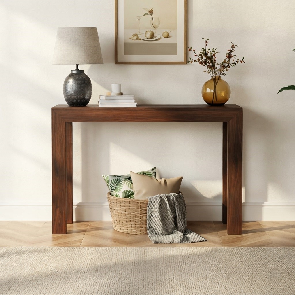 Modern Console Table Wood