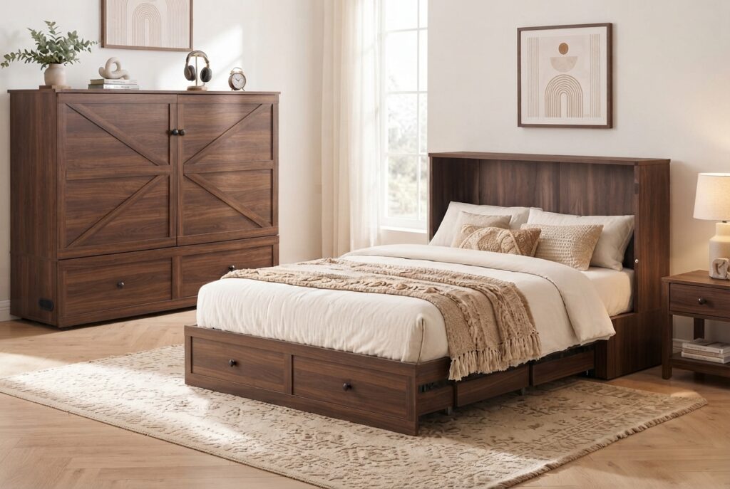 Horizontal Murphy Beds: Black Friday Deals And Buying Guide 1 queen murphy bed black friday