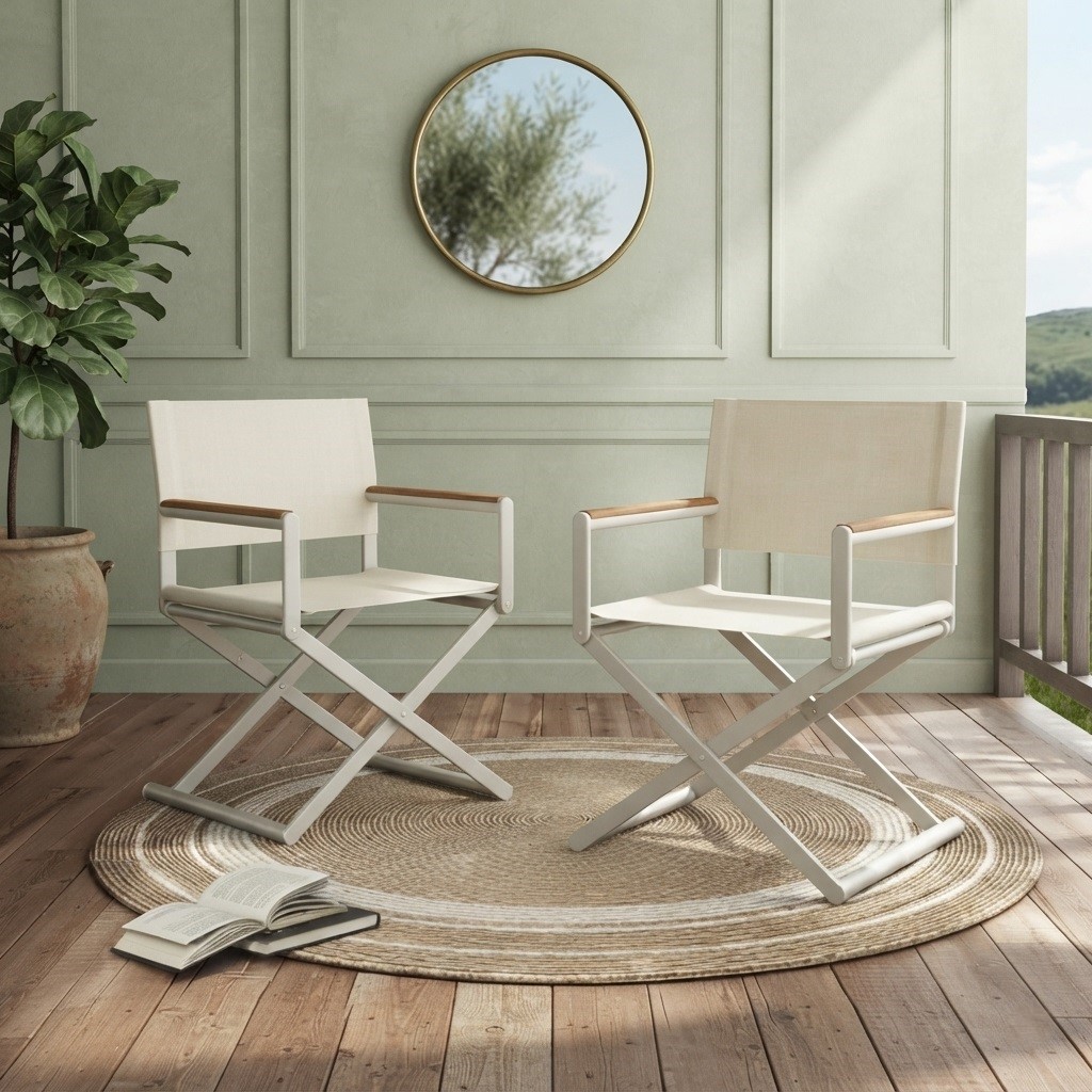 outdoor folding director chair