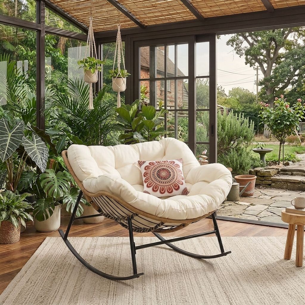 papasan chair rocking