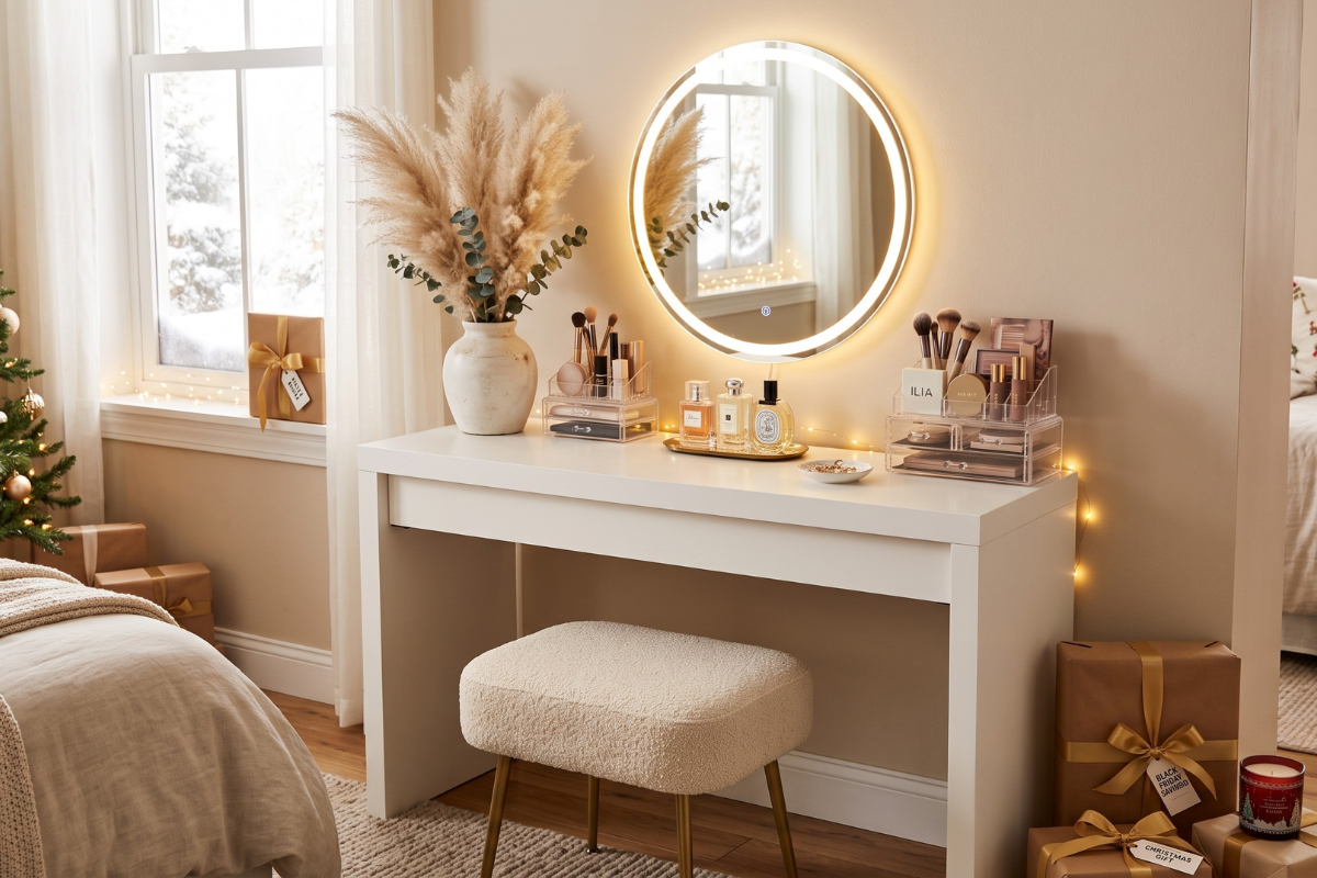 dressing table with mirror black friday sale